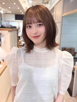 プラグ バイ ネオリーブ(plug by neolive) チェリーブラウン×髪質改善[髪質改善/縮毛矯正/韓国]