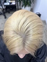 アル 心斎橋(alu)&nbsp;クラゲヘア/小顔に見せるヘア/オリーブグレー