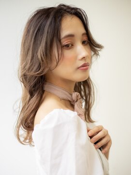 オーストヘアジジ(Aust hair Gigi) バレイヤージュで立体感カラー