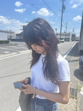 トテ(tote.) パーマにはボルドーだよね！