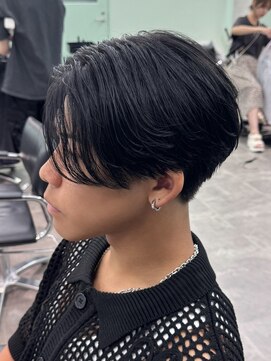 ジーニー 千葉(GENiE) ウルフ/センターパート/カルマパーマ/ニュアンスパーマ/古荘竜生