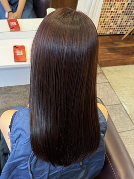 オーガスト ヘア ネイル(AUGUST hair nail) 縮毛矯正×髪質改善トリートメント