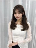 くびれレイヤー/顔まわりカット/レイヤーカット/小顔ヘア