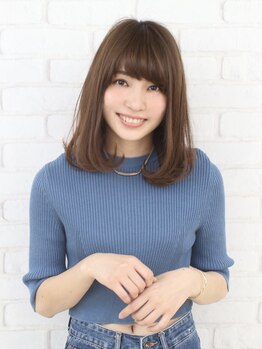 ヘアージェニック(hair genic)の写真/【東京青山のサロン直伝】貴女に合った髪質改善ストレートをご提案◎毛先Cカールで自然な丸みも可能♪