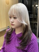 スタン 渋谷(Stam)&nbsp;レイヤーカット/ルーツカラー/デザインカラー/ハイトーン