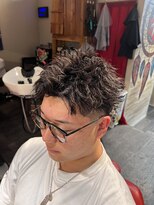 サンアンドマーリィズバーバー 駅前店(SON&MARLEY'S BAR BER) スパイキーパーマ 本厚木barber 小田急線
