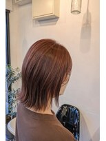レイリー(LAiLy)&nbsp;くびれミディ×ピンクブラウン