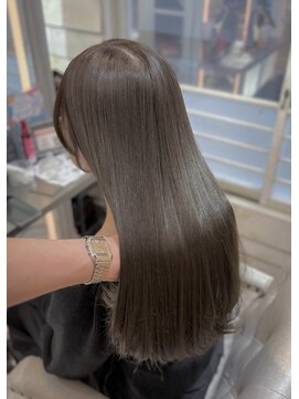 アマンヘアーイースト 吉祥寺東口店(Aman hair-e) 赤み消しグレージュ☆透明感と艶髪 2026S/S【Amanhair-e吉祥寺】