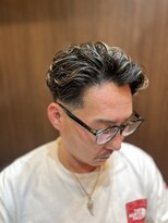 リルホビーズメンズグルーミング(Lil Hobbys Men's Grooming)&nbsp;パーマ×メッシュ×フェード＜バーバー＞＜理容室＞