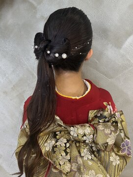 トイロ(hair design Toiro) タイトリボン