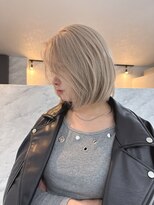 ヴィア 京都烏丸(Via)&nbsp;ベージュ/ボブ/レイヤーボブ/レイヤーカット/ハイトーン