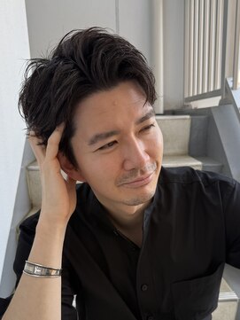 ガーデンタチカワネクスト(garden tachikawa next) 大人男子ヘア黒髪短髪ビジネスヘアメンズショートヘア30代40代