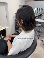 アース 青葉台店(HAIR&MAKE EARTH)&nbsp;くびれボブ×デジタルパーマ