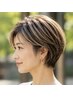 【白髪ぼかし】カット＋白髪ぼかしハイライト＋トリートメント￥21800