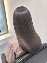 レオネ 梅田 中津店(Leone) 梅田/中津 髪質改善 アッシュベージュロング