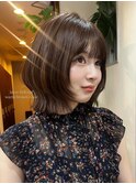 レイヤーボブスタイル