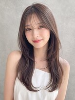 エリスホリエ(Eliss Horie)&nbsp;ロングレイヤー/韓国レイヤー/ハッシュカット/ワンホンレイヤー6