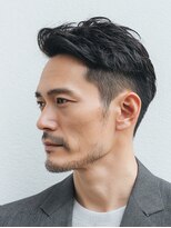 ヘアーモードキクチ 日本橋三越前店&nbsp;40代メンズビジネスフェードショート