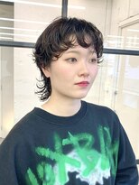 オト(Oto)&nbsp;ショートウルフ×ニュアンスパーマ