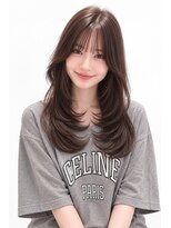 キャロル(CAROL)&nbsp;高松美容室｜韓国レイヤー×艶チョコブラウン