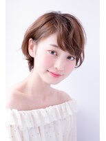 ヘアーアンドファッションシオミエイチ (hair＆fashion shiomi H)&nbsp;【shiomi H】 耳かけ柔らかショートスタイル