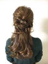 ヌーベルヴァーグ(Nouvelle Vague)&nbsp;ハーフアップ