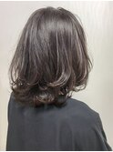 大人かわいいグレージュボブ★QUATRO★