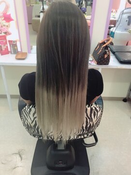 ヘアウェイ(HAIR WAY) シルバーグラデーション