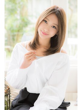 ロダット 横浜(LODAT by little) ナチュラルストレート×ミディ【LODAT横浜】