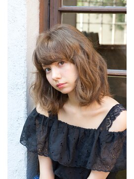 ディスオモテサンドウ 表参道(This OMOTESANDO) 空気感エアリーパーマ★ミルクブラウン