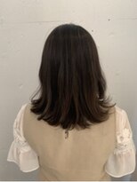 エイト アゲオ 上尾店(EIGHT ageo)&nbsp;お客様スタイル_デザインカラー_セミロング