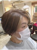 REAL SALON WORK～フェイスフレーミングカラー/ショート