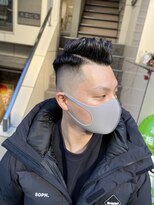 ドルクス 日本橋(Dorcus)&nbsp;フェードに合うパーマスタイルドルクスオリジナルウェーブパーマ