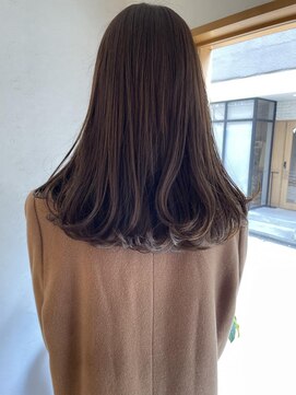 ニア 清澄白河(nir) 〈清澄白河 半個室〉ブリーチなし！/柔らかいオリーブベージュ