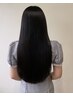 【サラ艶】カット+モイスト縮毛矯正+ハホニコTR/マイクロバブル付 [高田馬場]
