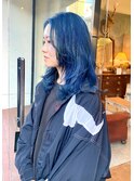 【loje】navy blue＊モードヘアスタイル