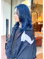 ロジェ(loje) 【loje】navy blue*モードヘアスタイル
