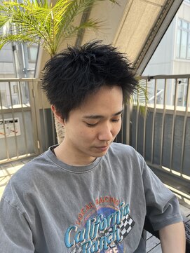 スキル(SKILL) 黒髪スパイキーショート