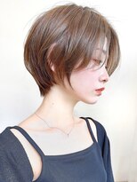 セイドット フクオカ(Say.FUKUOKA) Say.吉田伊織　大人かわいい　前髪長めショートヘア大人ショート