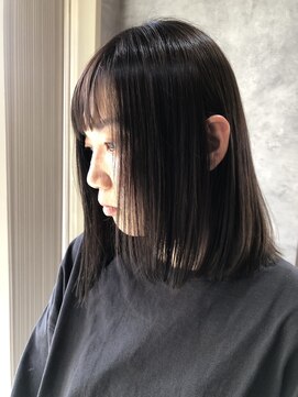 ブレス ヘアアンドスパ 湘南台(bless hair spa) ミディアムボブ