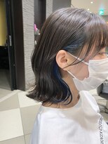 ジャパン ホンテン(JAPAN HONTEN)&nbsp;イヤリングカラーブルーミディアムボブ