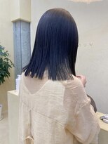 スニュウ(snuw)&nbsp;ケアカラー暗髪カラー透明感カラーミディアム