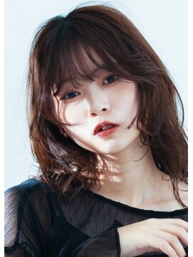 アース 鶴見店(HAIR&MAKE EARTH) ミディアムシャギーヘア