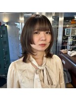 ギフトサニーサイド(gift sunny side)&nbsp;ミディアムウルフ＊姫カット