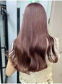 20代30代大人可愛いラベンダーピンクベージュミルクティーピンク