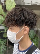 キングオブヘアバイノイズアンドフィフス 京都駅前店(KING of hair by NOISM&fifth)&nbsp;ツイストスパイラルパーマツイストパーマメンズマッシュパーマ