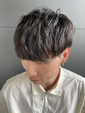 ニアウ 伊勢崎連取店(Niau) メンズマッシュツイストスパイラルパーマ