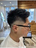 名古屋天白区梅ヶ丘メンズショートフェード