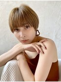 大人ナチュラルマッシュショート