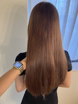 ココルアナ(coco luana) レイヤーカット/髪質改善/ケアブリーチ/ダブルカラー/韓国